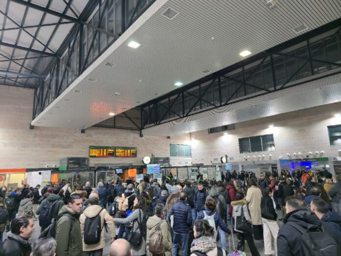 Retraso tren madrugador