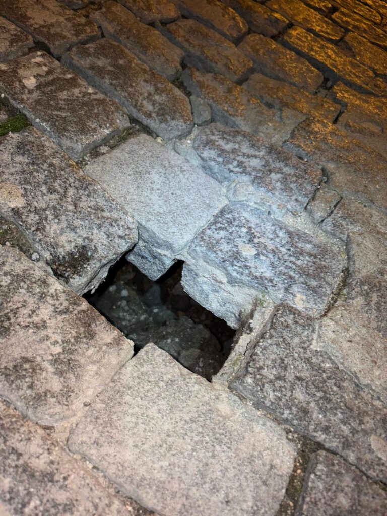 Corte de tráfico calle Eulogio Martín Higuera