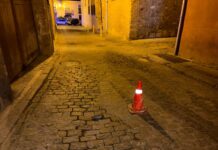 Corte de tráfico calle Eulogio Martín Higuera