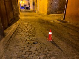 Corte de tráfico calle Eulogio Martín Higuera