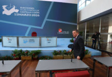 Dispositivo de seguimiento de las elecciones a las Cortes de Castilla y León domingo 15 de marzo