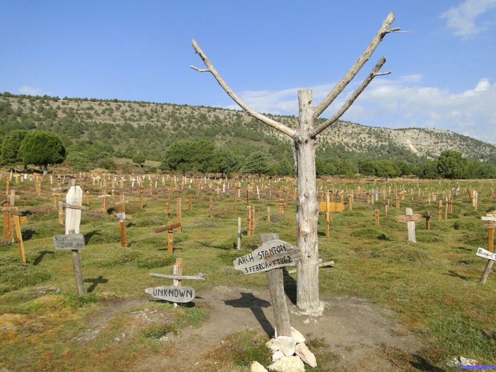 cementerio de película en Castilla y León