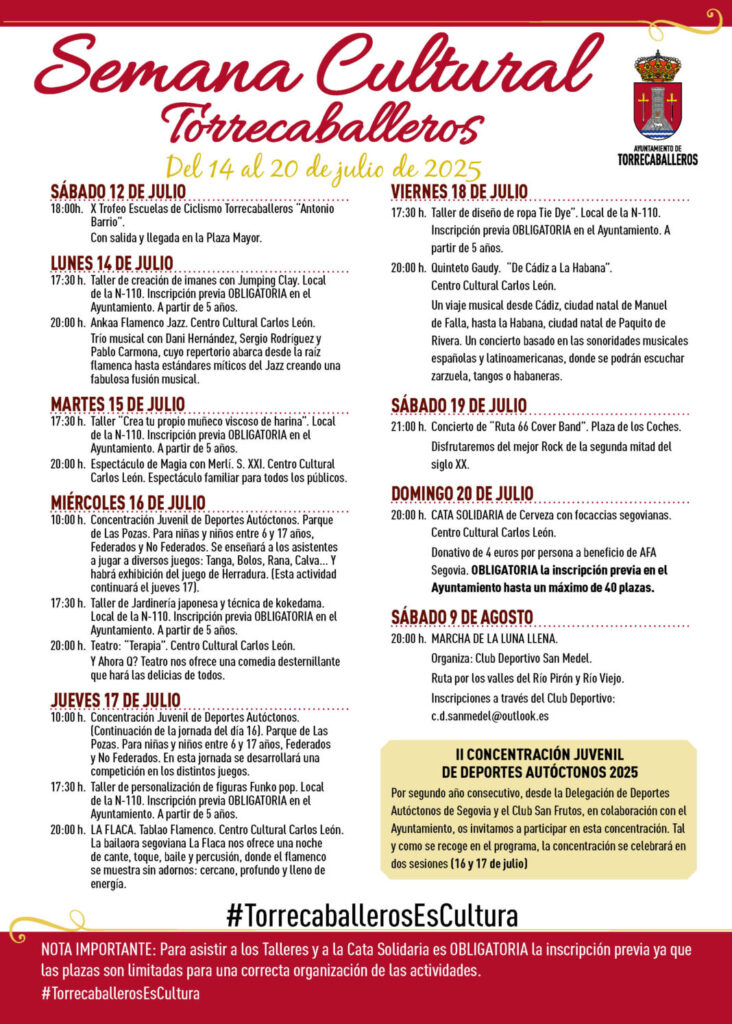 Semana Cultural Torrecaballeros