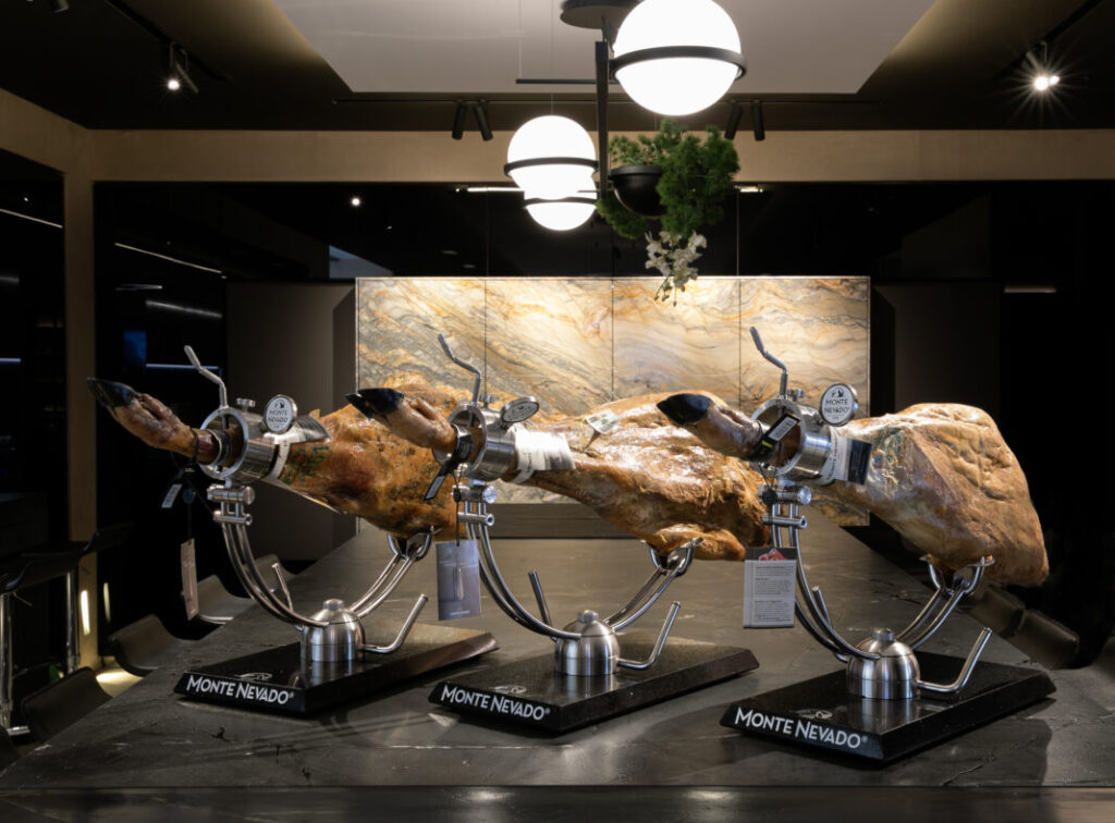 cata vertical de jamón