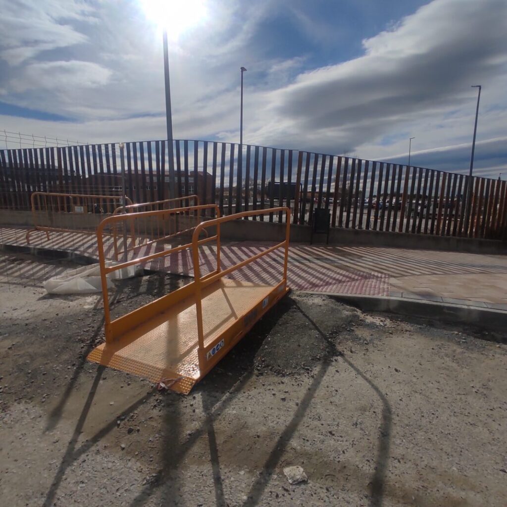 Hospital de Segovia inaccesible