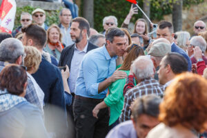 Pedro Sanchez en Segovia