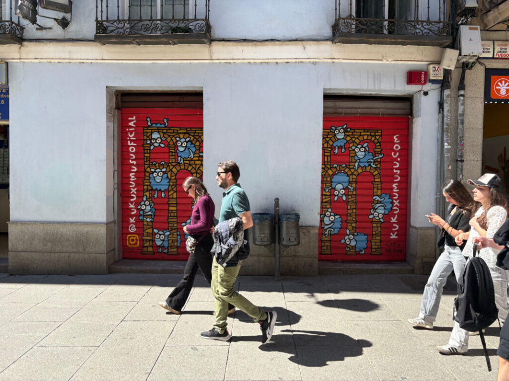 Kukuxumusu llega a Segovia