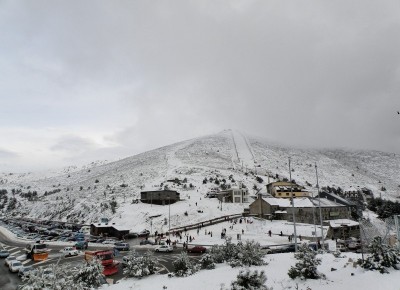 Puerto de Navacerrada hace un año, por estas fechas