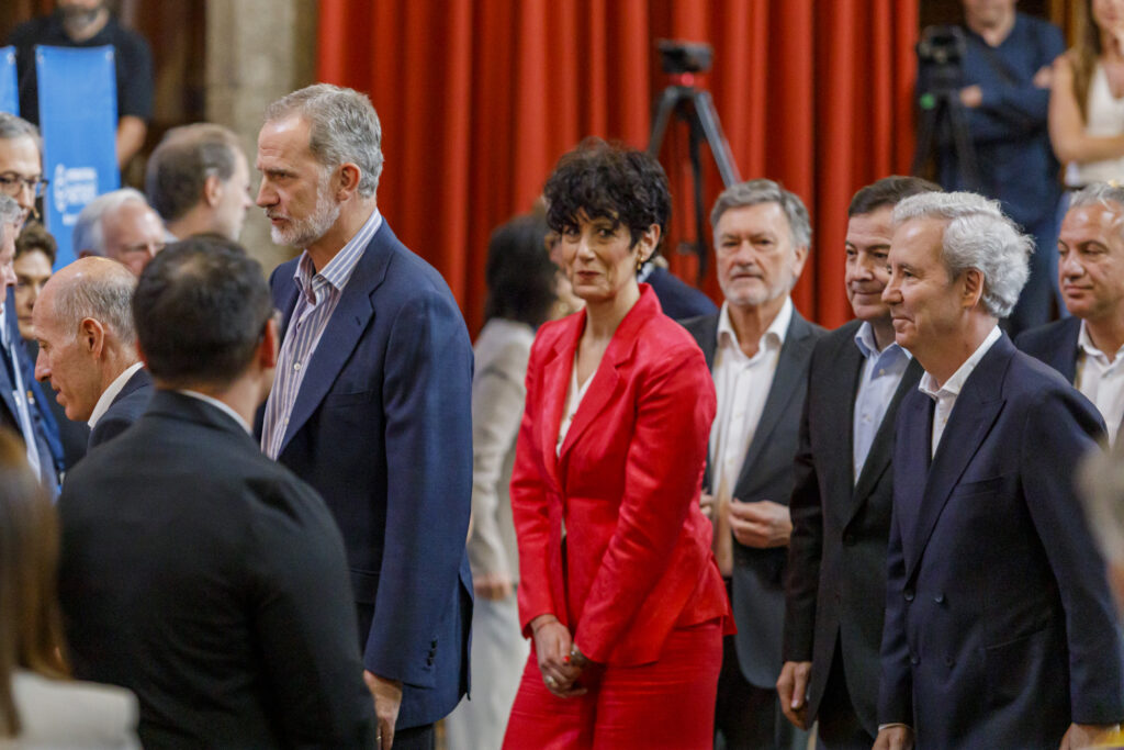 Felipe VI en La Granja (Segovia)