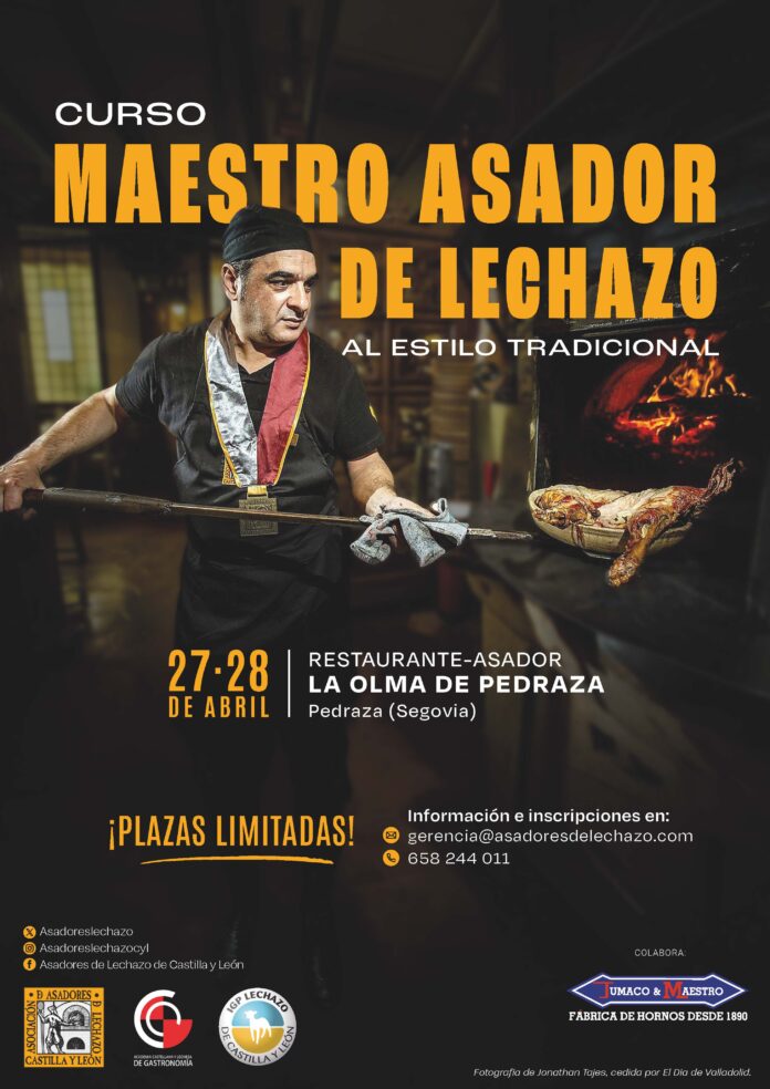 Cartel Curso Maestro Asador_NP Asociación de Asadores de Lechazo de Castilla y León