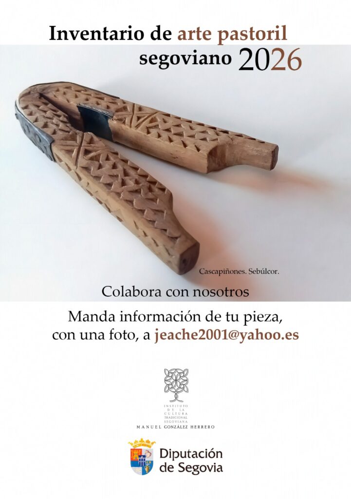 Cartel inventario arte pastoril segoviano