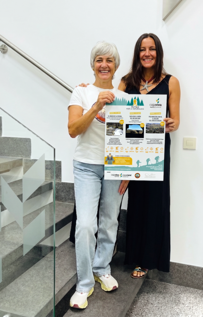 Paseos por la naturaleza Nordic Walking Fundación Caja Rural de Segovia