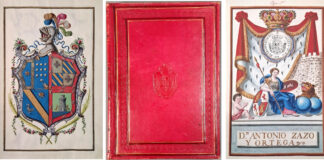 Manuscrito 1807 pieza del mes de abril del Museo de Segovia