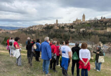 La Fundación Caja Rural organiza actividades para disfrutar de la primavera segoviana al aire libre Paseos Activos con Historia de la Fundación Caja Rural de Segovia