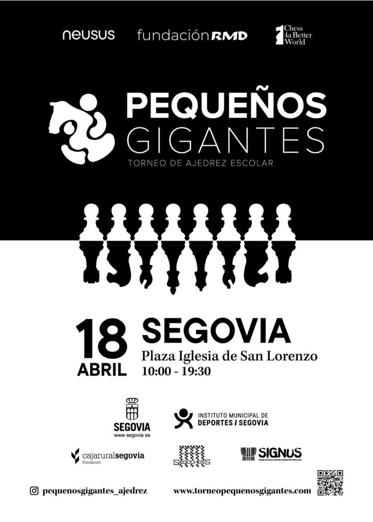 Torneo de ajedrez Pequeños Gigantes Segovia