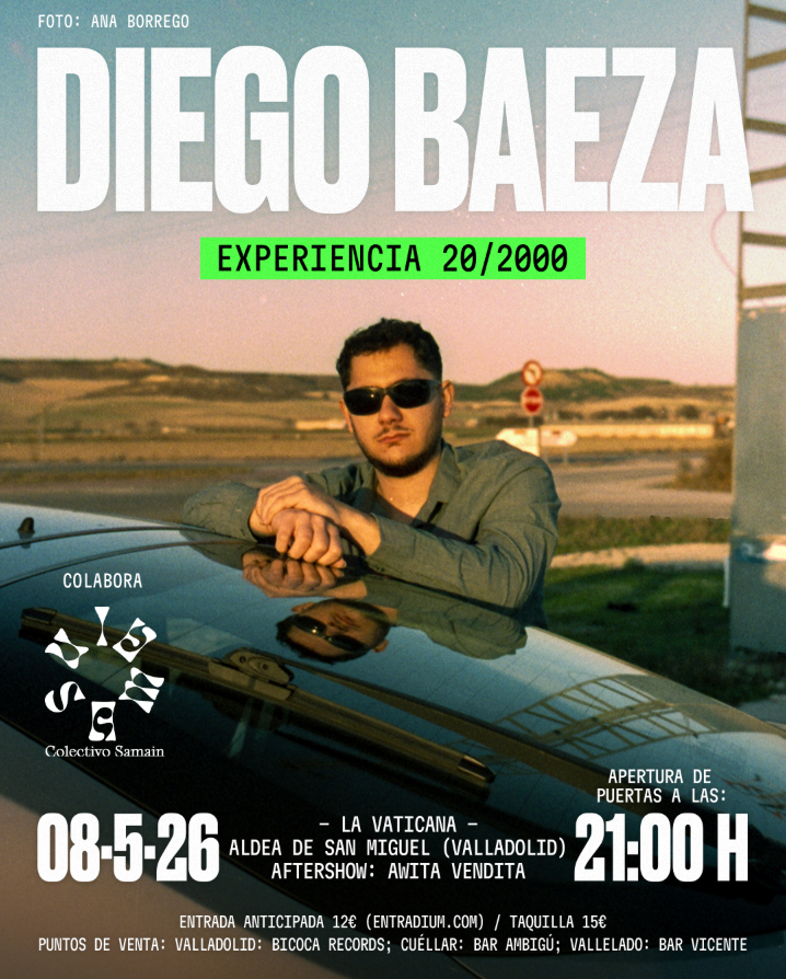 Diego Baeza, artista segoviana EP debut 20/2000