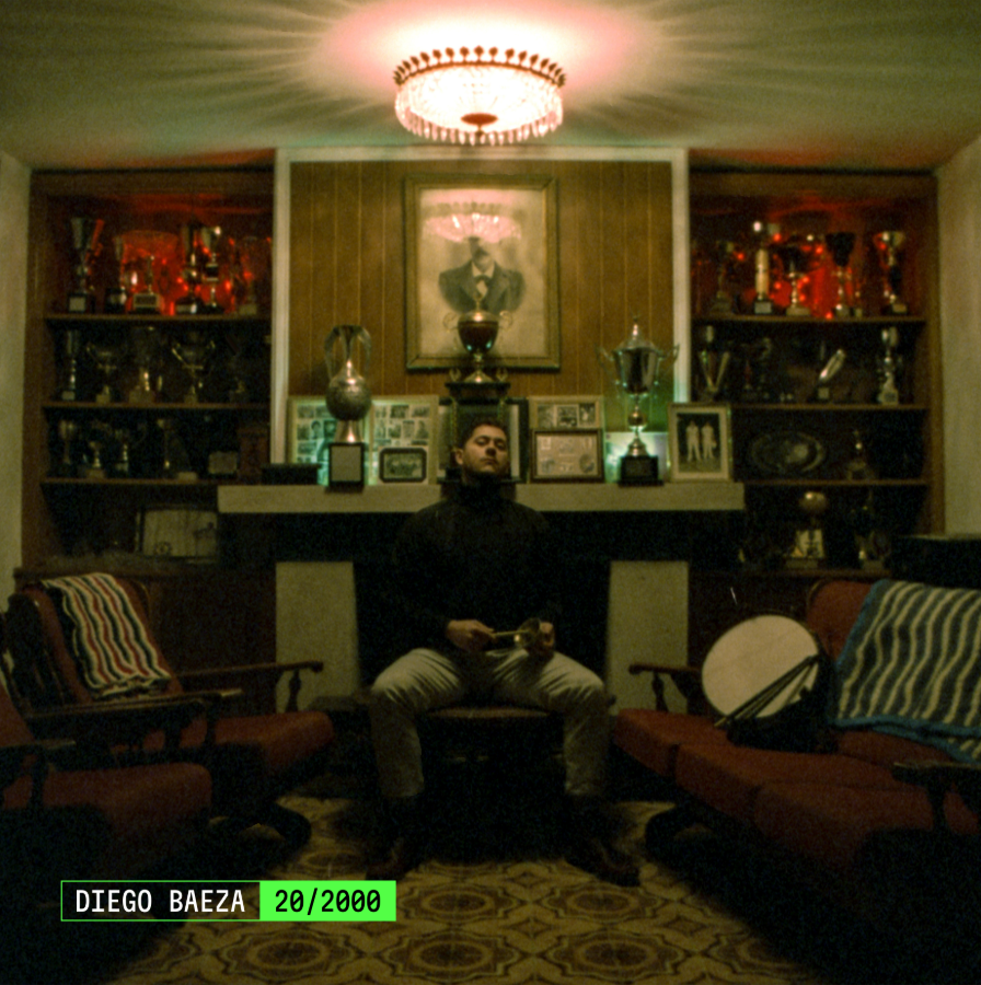 Portada EP Debut 20/2000 del artista segoviano Diego Baeza