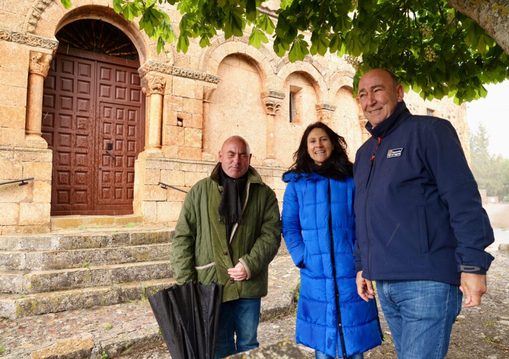 Visita municipio Ayllón por parte de la Diputación de Segovia