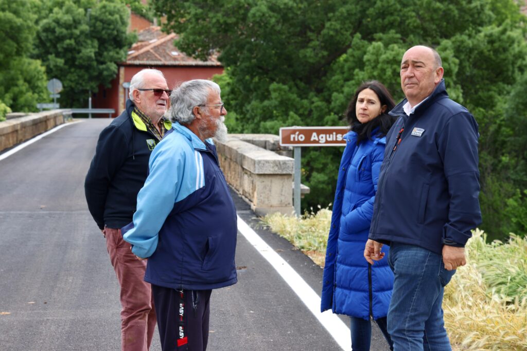 Visita municipio Ayllón por parte de la Diputación de Segovia