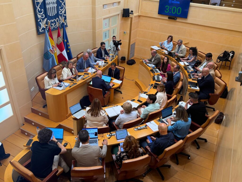 Pleno mayo 2026 Ayuntamiento de Segovia