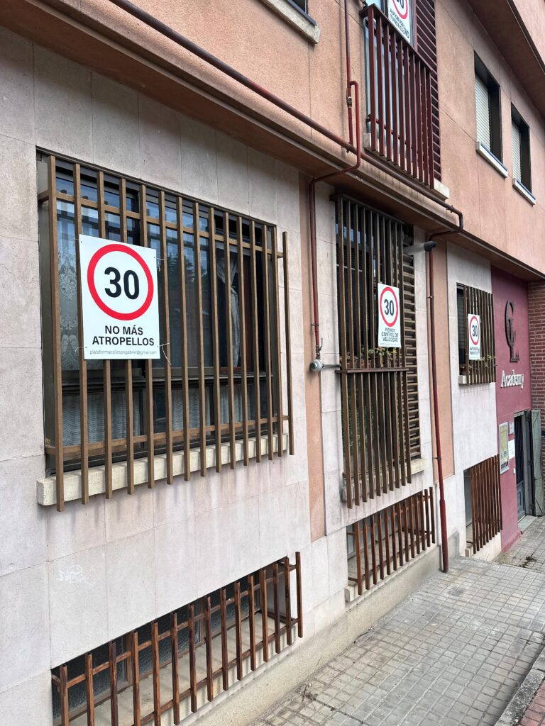 Plataforma de Afectados por el Tráfico de la calle San Gabriel