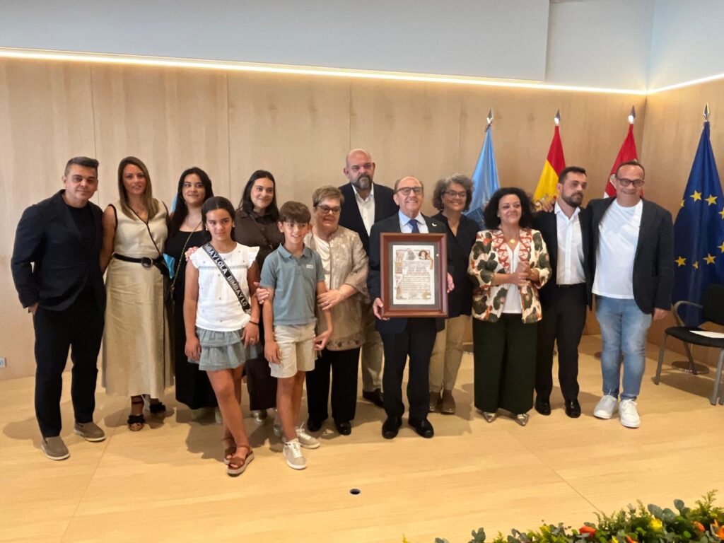 Nombramiento José María Ruiz hijo predilecto de Segovia