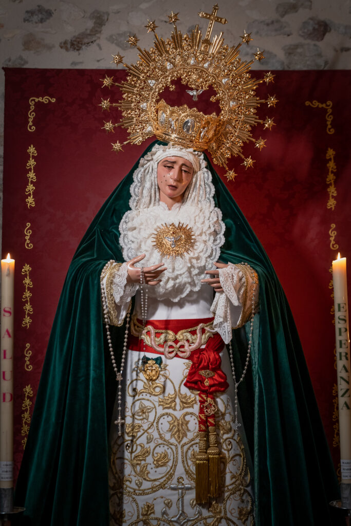 Virgen Hermandad de la Paz Palazuelos de Eresma