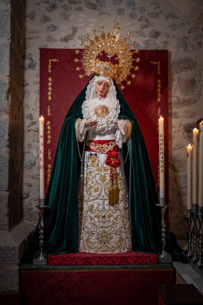 Virgen Hermandad de la Paz Palazuelos de Eresma
