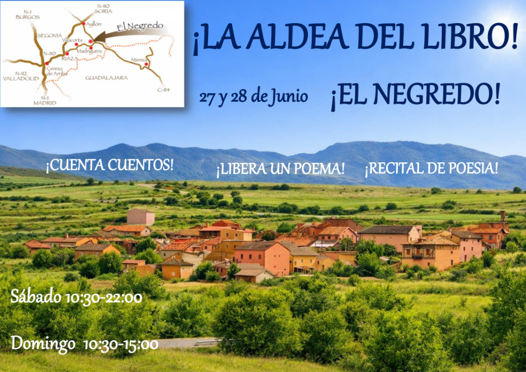 La aldea del libro feria del libro el negredo