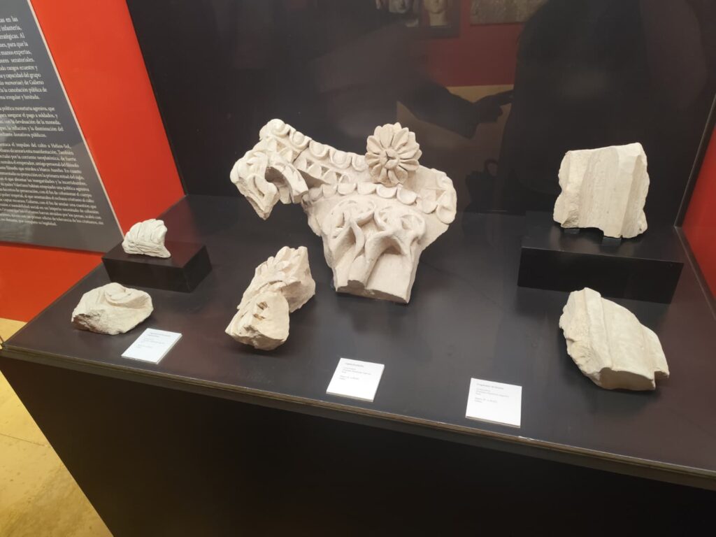 Presentacion busto romano Galieno en el Museo de Segovia