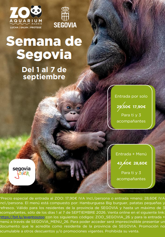Semana especial Segovia Parque de Atracciones de Madrid