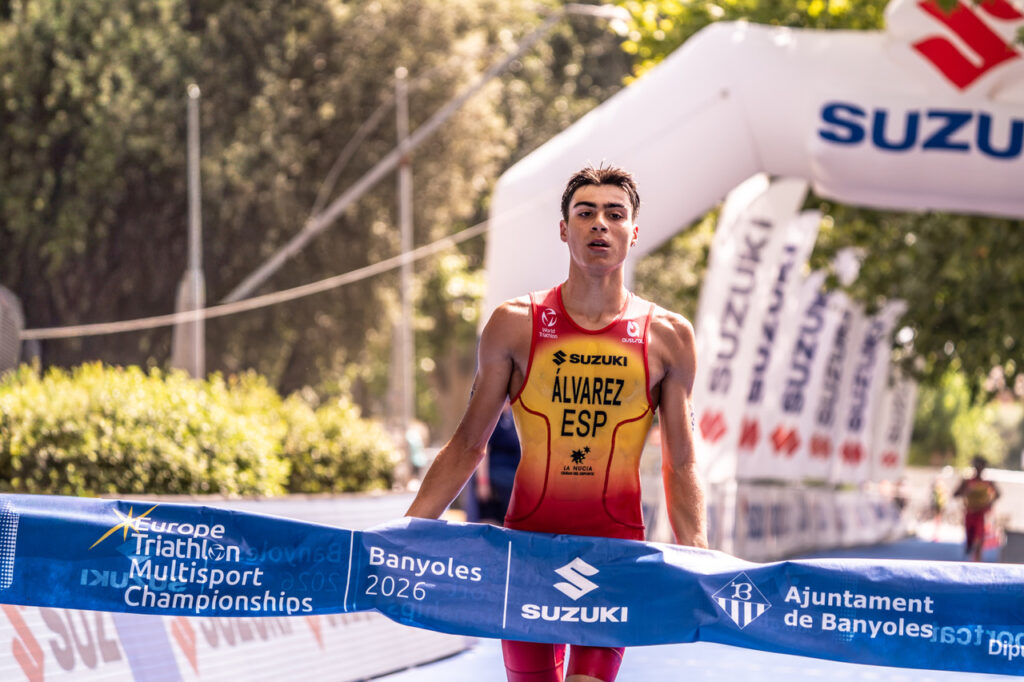 Selección Española Campeonato Europeo Triatlón Multideporte en Banyoles