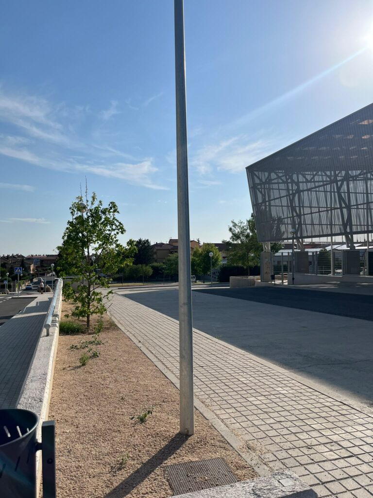 Nueva zona verde La Lastrilla
