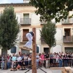 Exhibición corta de troncos en el Real Sitio de San Ildefonso IMG/Club de Cortadores de Valsaín