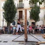 Exhibición corta de troncos en el Real Sitio de San Ildefonso IMG/Club de Cortadores de Valsaín