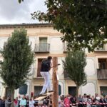 Exhibición corta de troncos en el Real Sitio de San Ildefonso IMG/Club de Cortadores de Valsaín