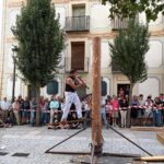 Exhibición corta de troncos en el Real Sitio de San Ildefonso IMG/Club de Cortadores de Valsaín