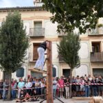 Exhibición corta de troncos en el Real Sitio de San Ildefonso IMG/Club de Cortadores de Valsaín