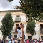 Exhibición corta de troncos en el Real Sitio de San Ildefonso IMG/Club de Cortadores de Valsaín