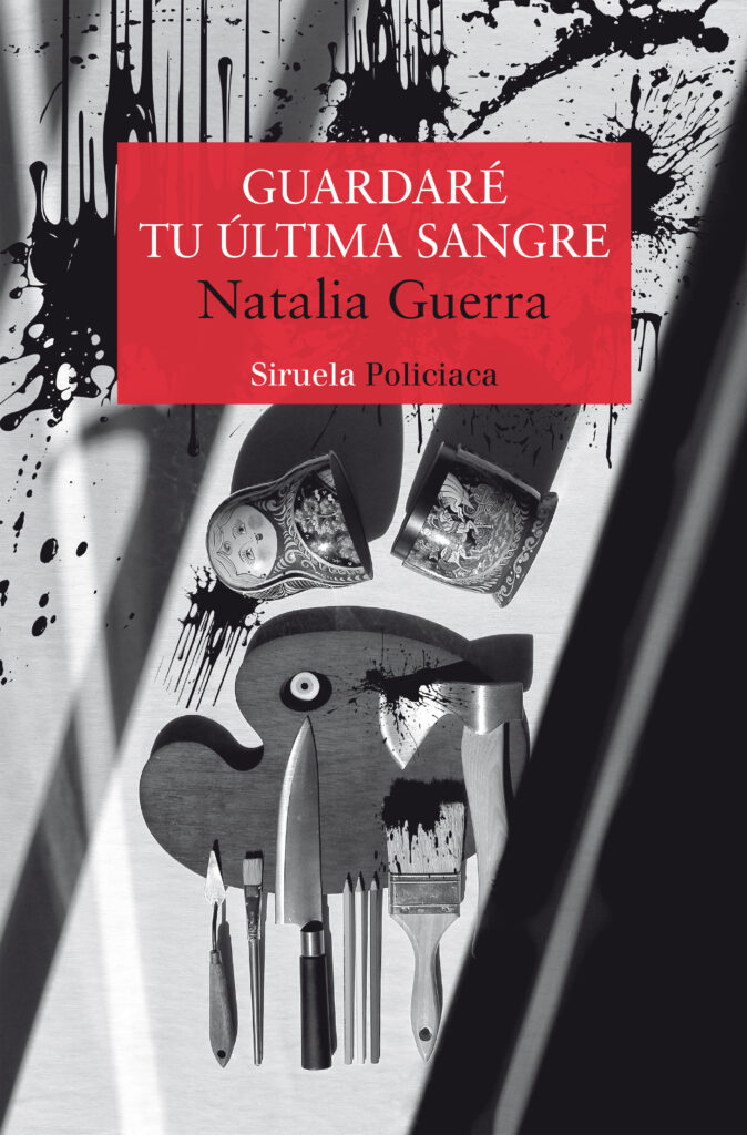 Portada de 'Guardaré tu última sangre', de la escritora segoviana Natalia Guerra IMG/ICAL
