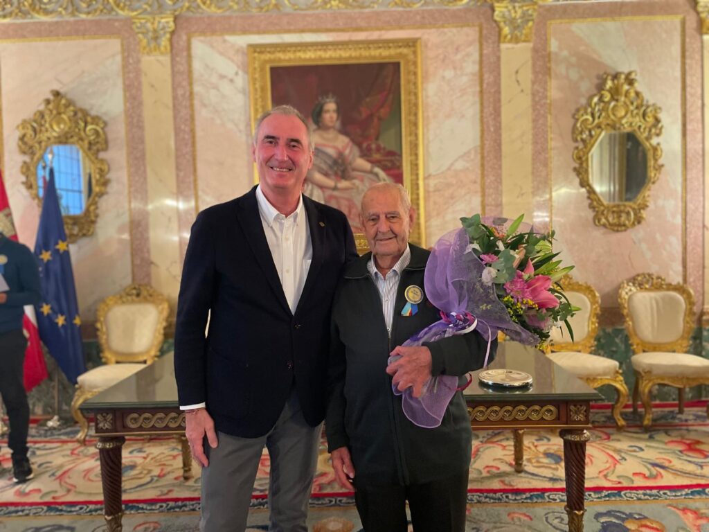 homenaje como centenario recayó en Rafael Escobar Arejula 2025 NP Ayuntamiento de Segovia