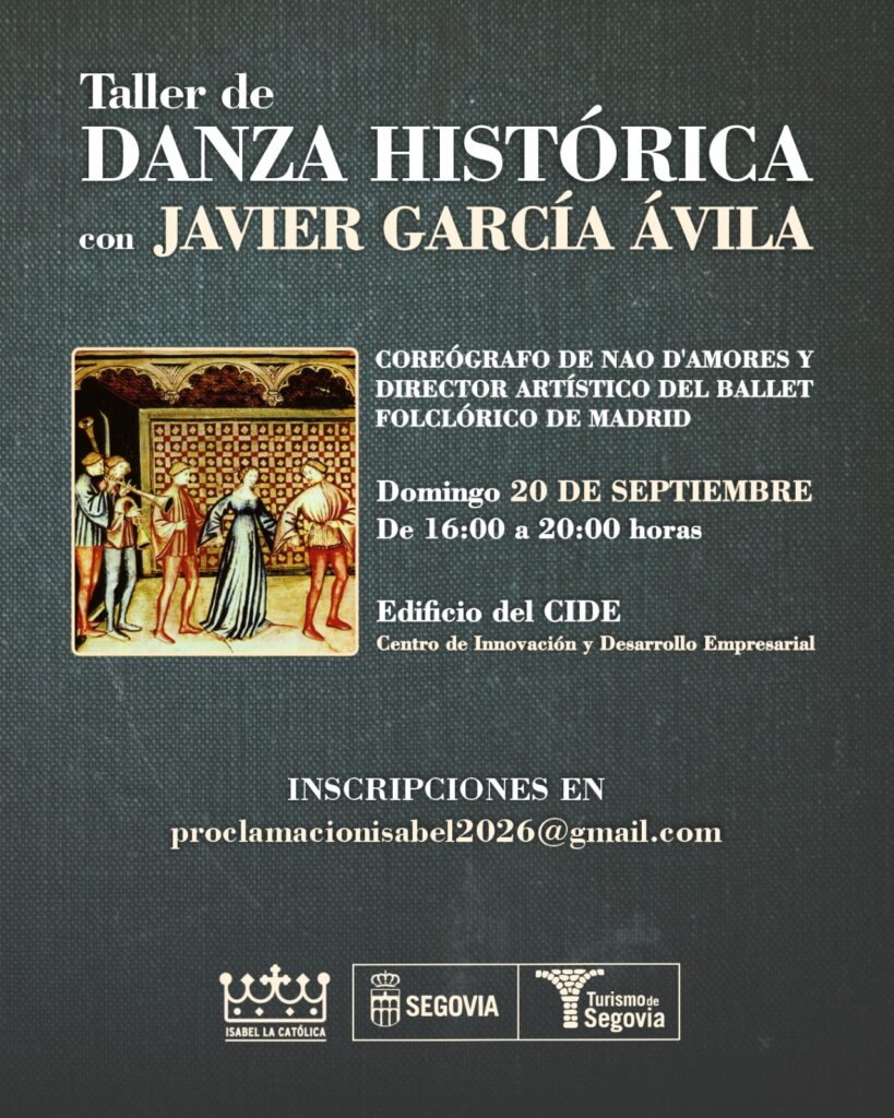Taller CIDE con motivo de la celebración de la Proclamación de la reina Isabel I como reina de Castilla en Segovia