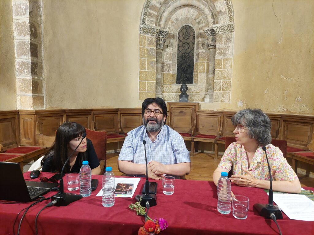 II jornada encuentro de escritores y escritoras en la Real Academia de San Quirce NP Foro Social de Segovia