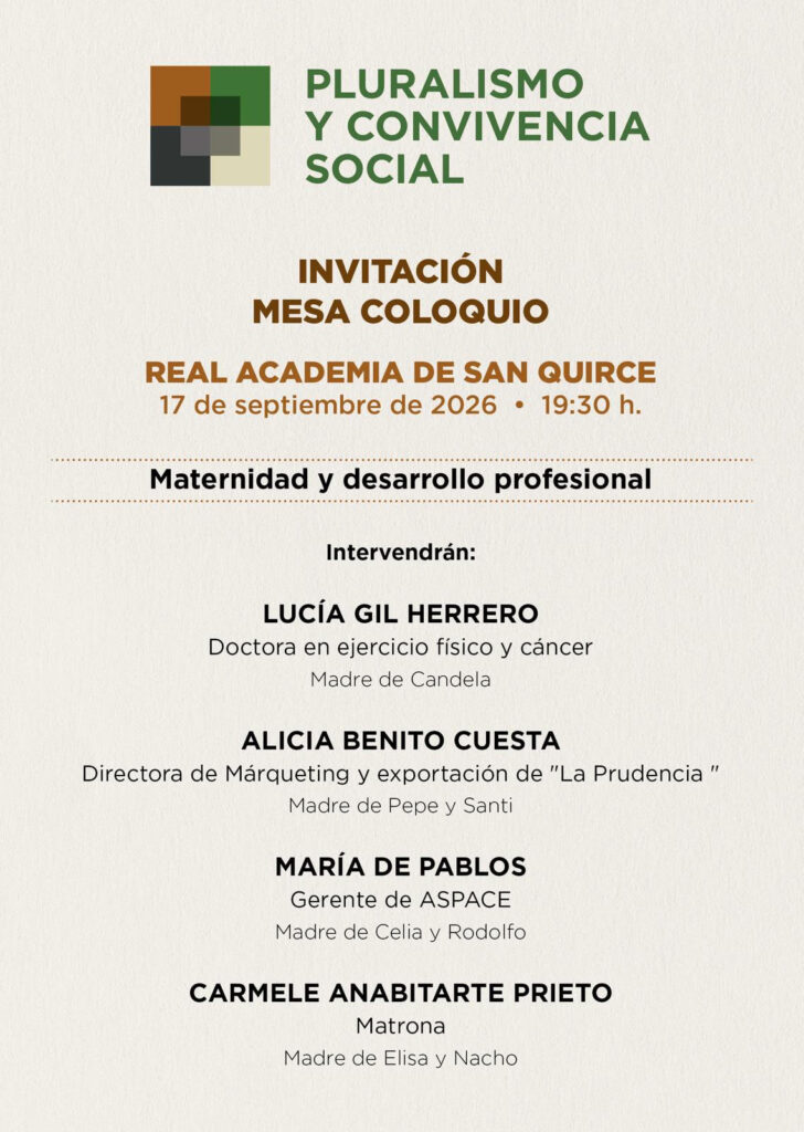 Mesa coloquio Maternidad y desarrollo profesional