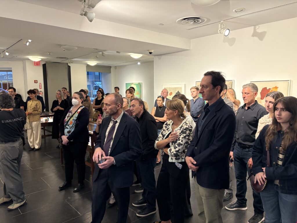 Inauguración exposición de Esteban Vicente en Nueva York NP Diputación de Segovia