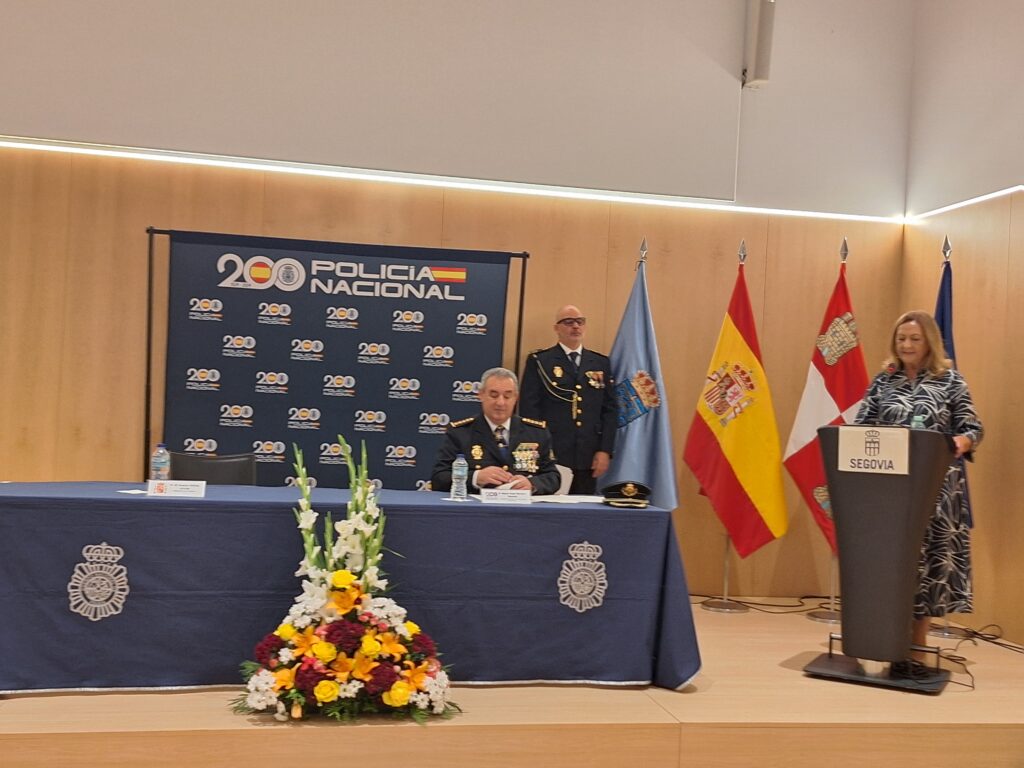 Fiesta de la Policía Nacional en Segovia NP Subdelegación del gobierno en Segovia
