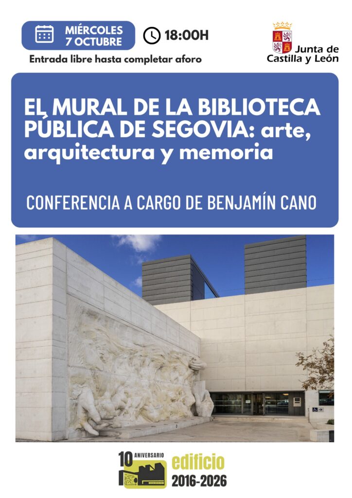 Programación Día de la Biblioteca de la Biblioteca Pública de Segovia