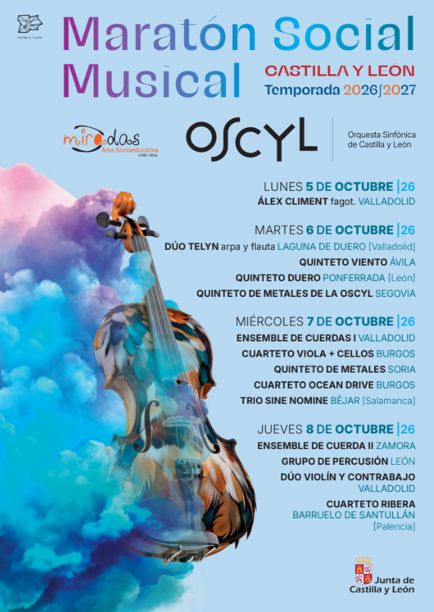 Maratón Social Musical de la OSCyL en Segovia